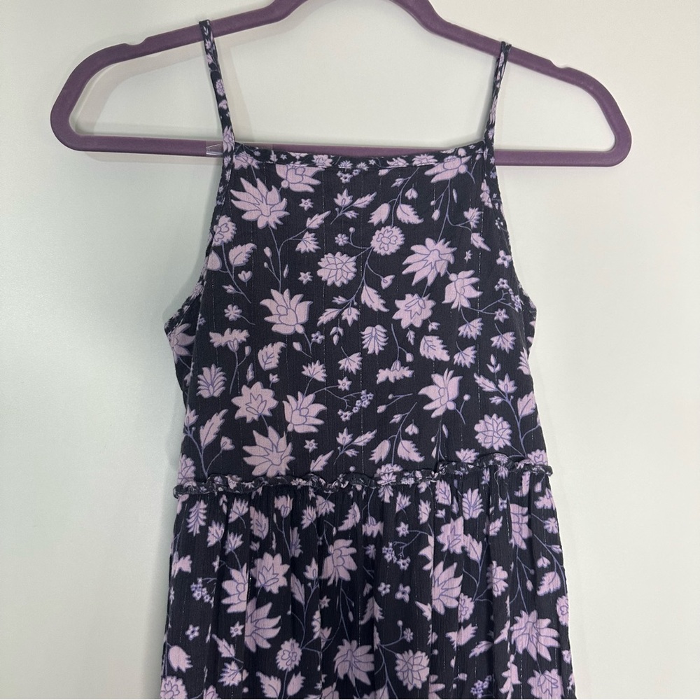 Cat & Jack purple floral sundress L10/12 - Picture 10 of 14